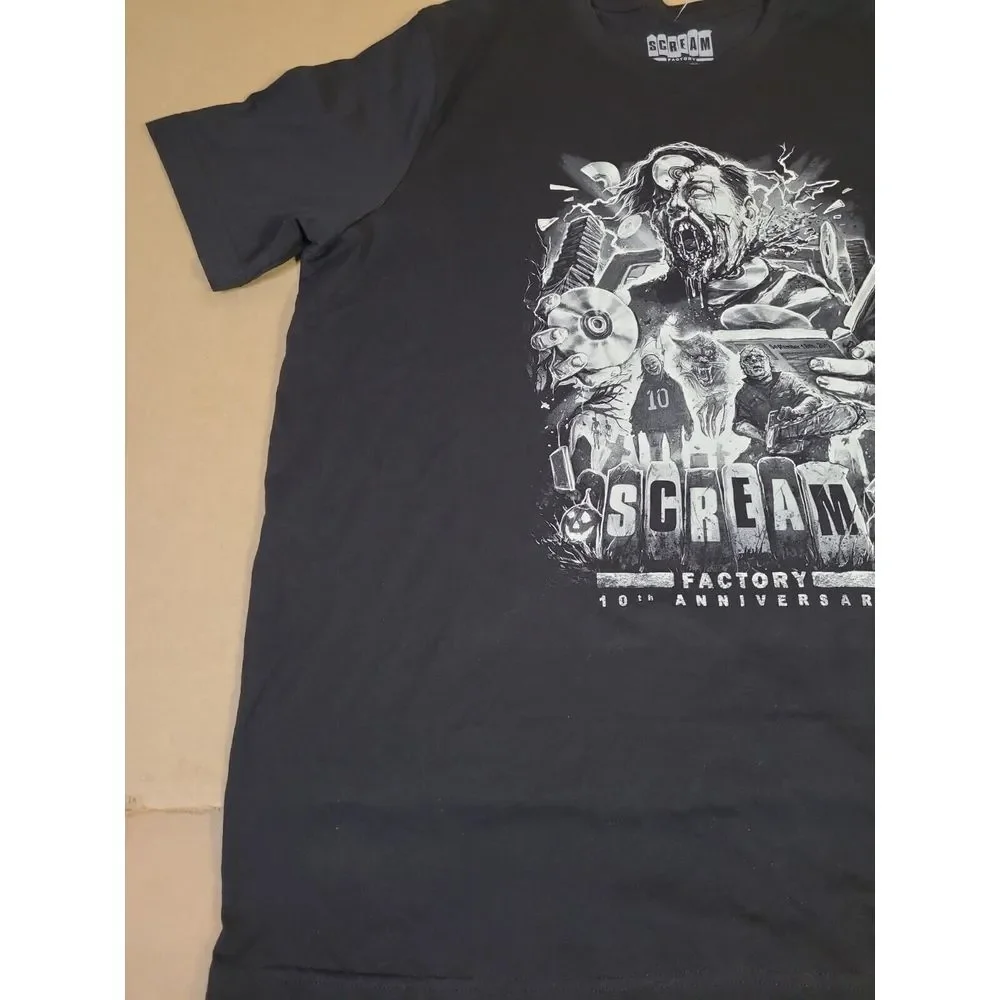 Scream‎ Factory 10th Anniversary T-Shirt Sz 3XL Gutter Garbs - Picture 5 of 10